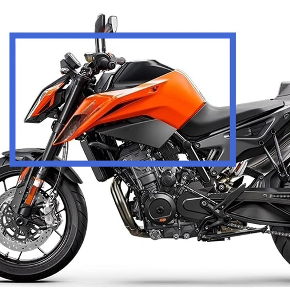 For KTM 790 890 Duke 2018-2023 2024 100% Carbon Fiber Motorcycle Front Fuel Tank Cover Panel Fairing Duke 790 890 accessories