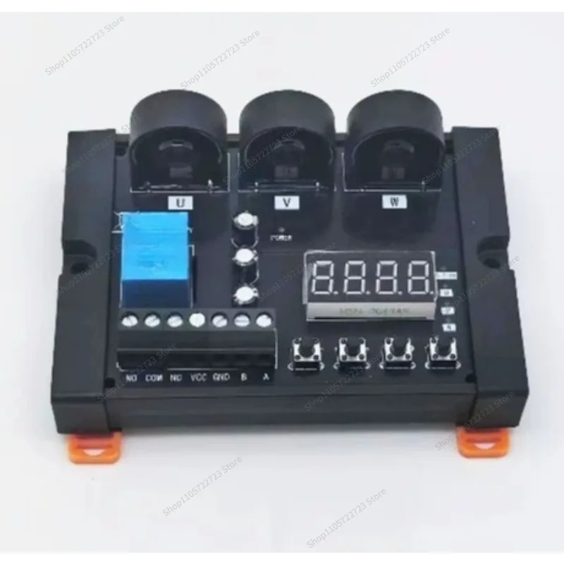 For Three-phase Current Detection, Overcurrent, Unbalance Detection RS485 Switch Measurement, Digital Display Button Setting