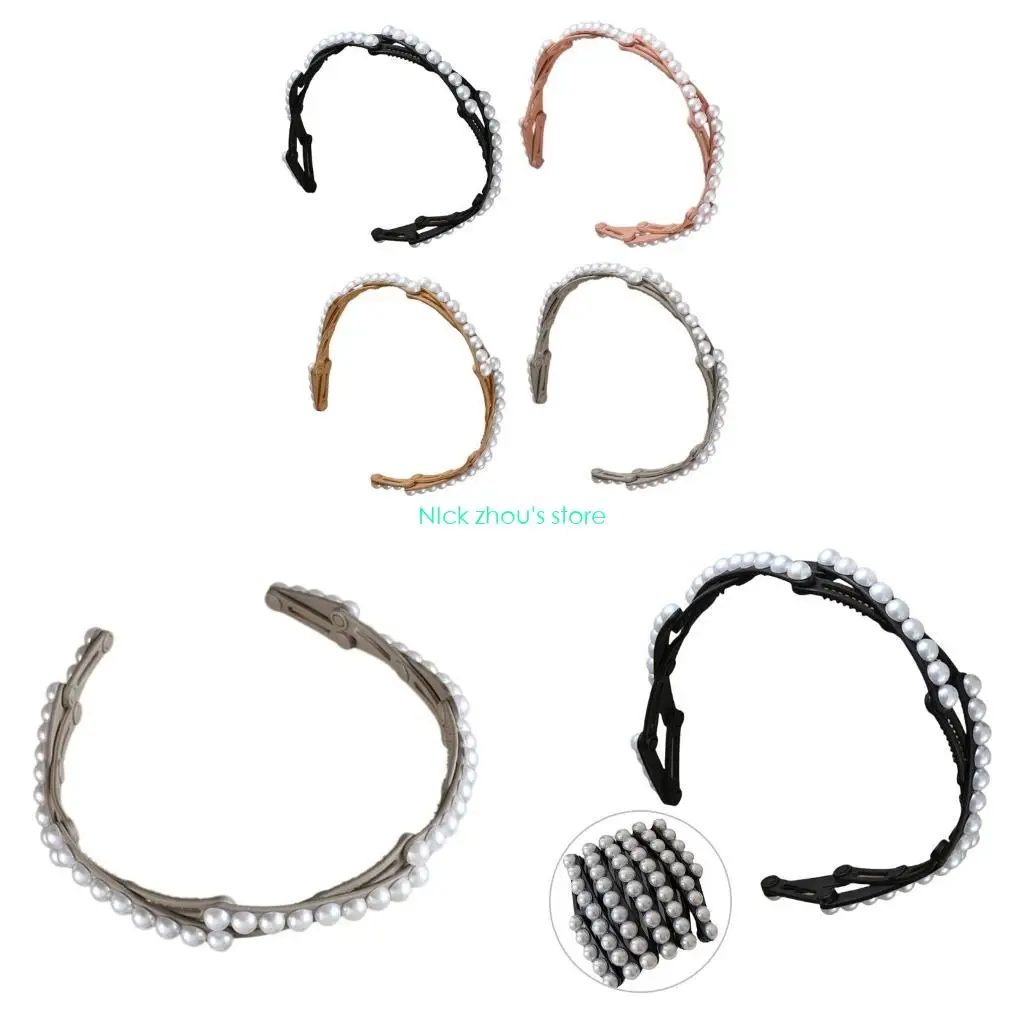 e15e-Изысканное-украшение-для-волос-с-жемчугом-Регулируемый-размер-подходит-всем-женщинам-и-дамам-с-легким-механизмом