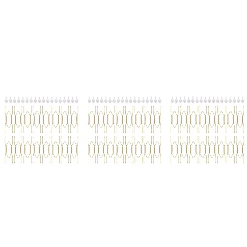fast-48-pieces-6-inch-invisible-plate-hangers-wall-plate-hangers-brass-wire-plate-holders-with-54-pieces-wall-hooks