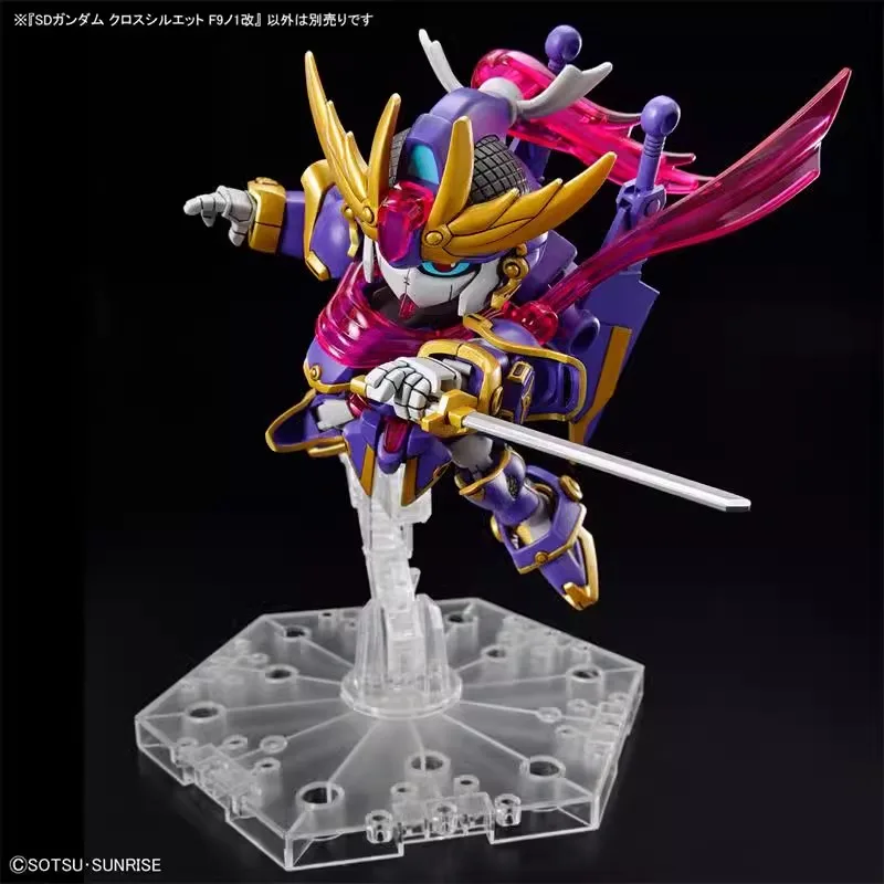 Bandai Original Gundam Model Kit Anime Figure SDCS F-KUNOICHI KAI Action Figures Toys Collectible Ornaments Gifts for Children