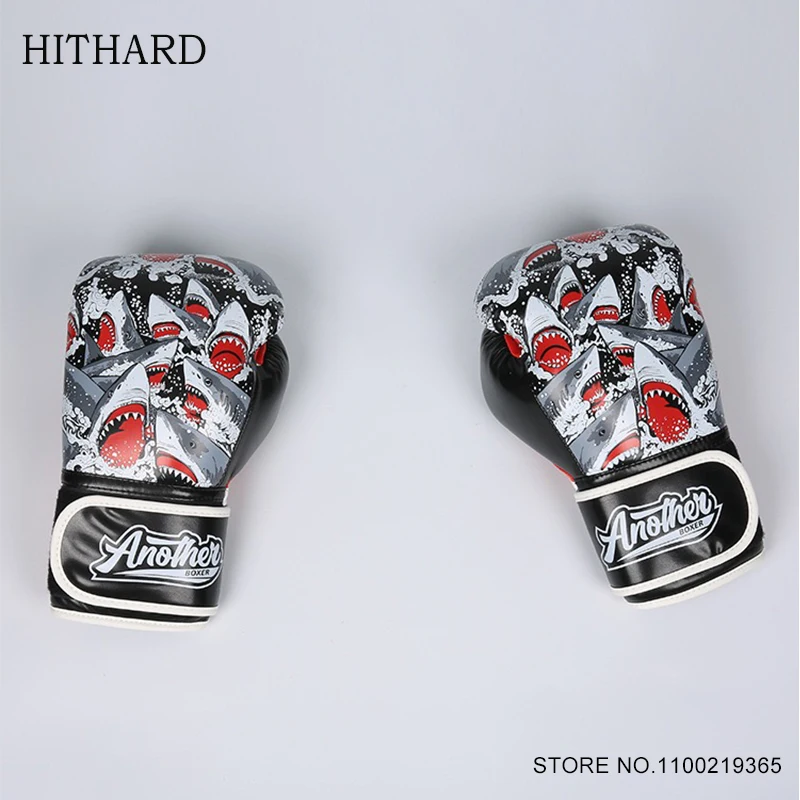 

Leather Boxing Gloves Muaythai Kick Protective Gear Punching Bag Protector Gym Fitness Martial Arts MMA Sparring Muay Thai Glove