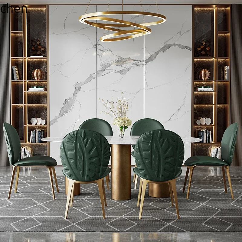 YFY Home Dining Chair Simple Modern Hotel Restaurant Backrest Chair Model Room Meeting Chair