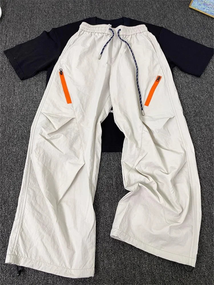 

Легкие быстросохнущие рабочие брюки для активного отдыха, модные водонепроницаемые брюки Cleanfit с широкими штанинами, повседневные спортивные брюки для походов