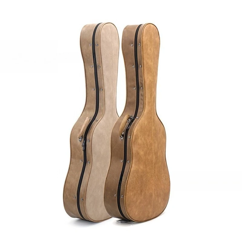 39/41 Inches Guitar Case Thickened Ultralight Shoulders Portable Drop-proof Shockproof Guitar Box Musical Instrument Accessories