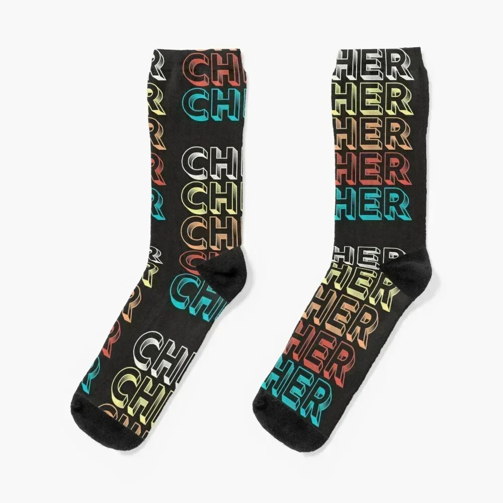 

Cher Retro Vintage Style Name Gift Socks designer brand sheer gift crazy Socks Male Women's