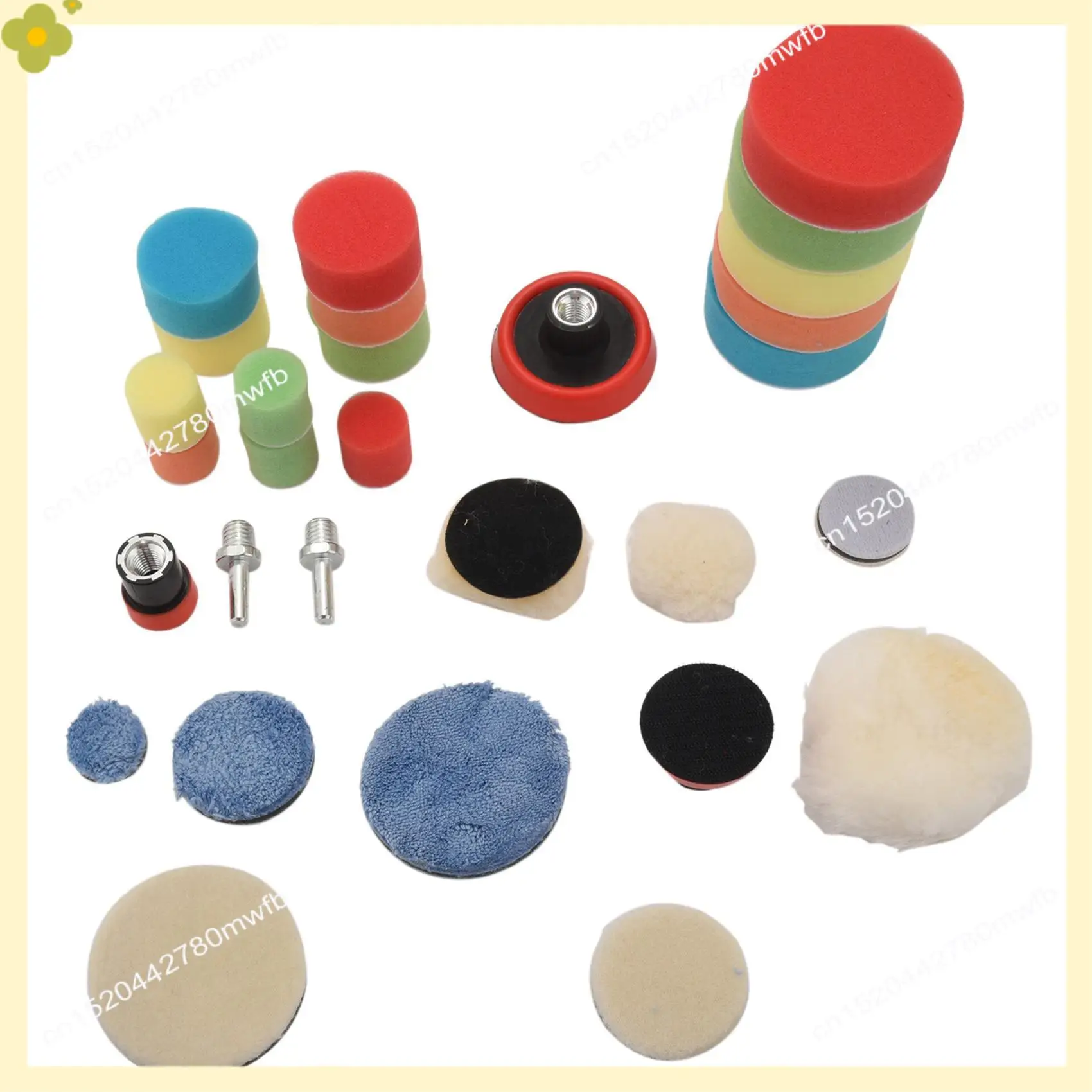 

LDHL Polishing Wheel Buffing Car Beauty Waxing Car Polishing Pad Set Polishing Buffer Waxing Buffing Pad Gross Polish Polishing