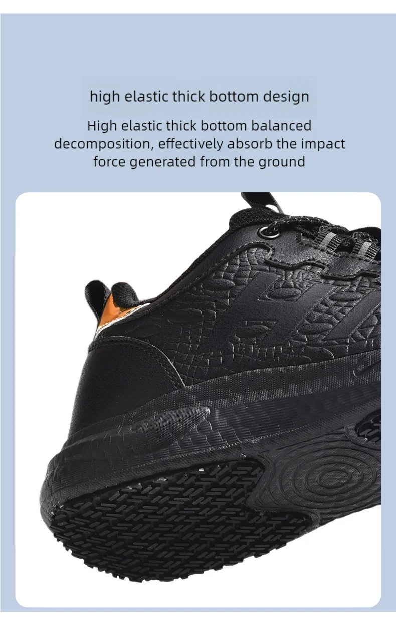 Hotel-Kochschuhe Vier Jahreszeiten Neue Rutschfeste Ölbeständige Wasserdichte Küchen-Arbeitsschuhe Herren Mode Lässige Atmungsaktive Outdoor-Schuhe – Detail 10