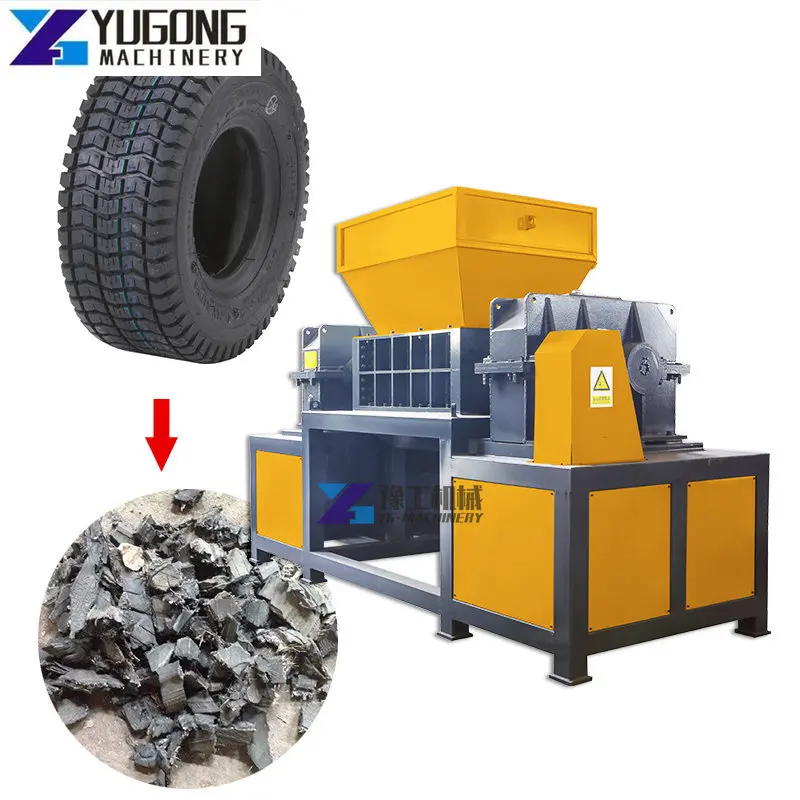 Used Machine Tire Shredder Machine Waste Recycling Rubber/metal /plastic Used Machines for Sale PET Bottle Crush Price