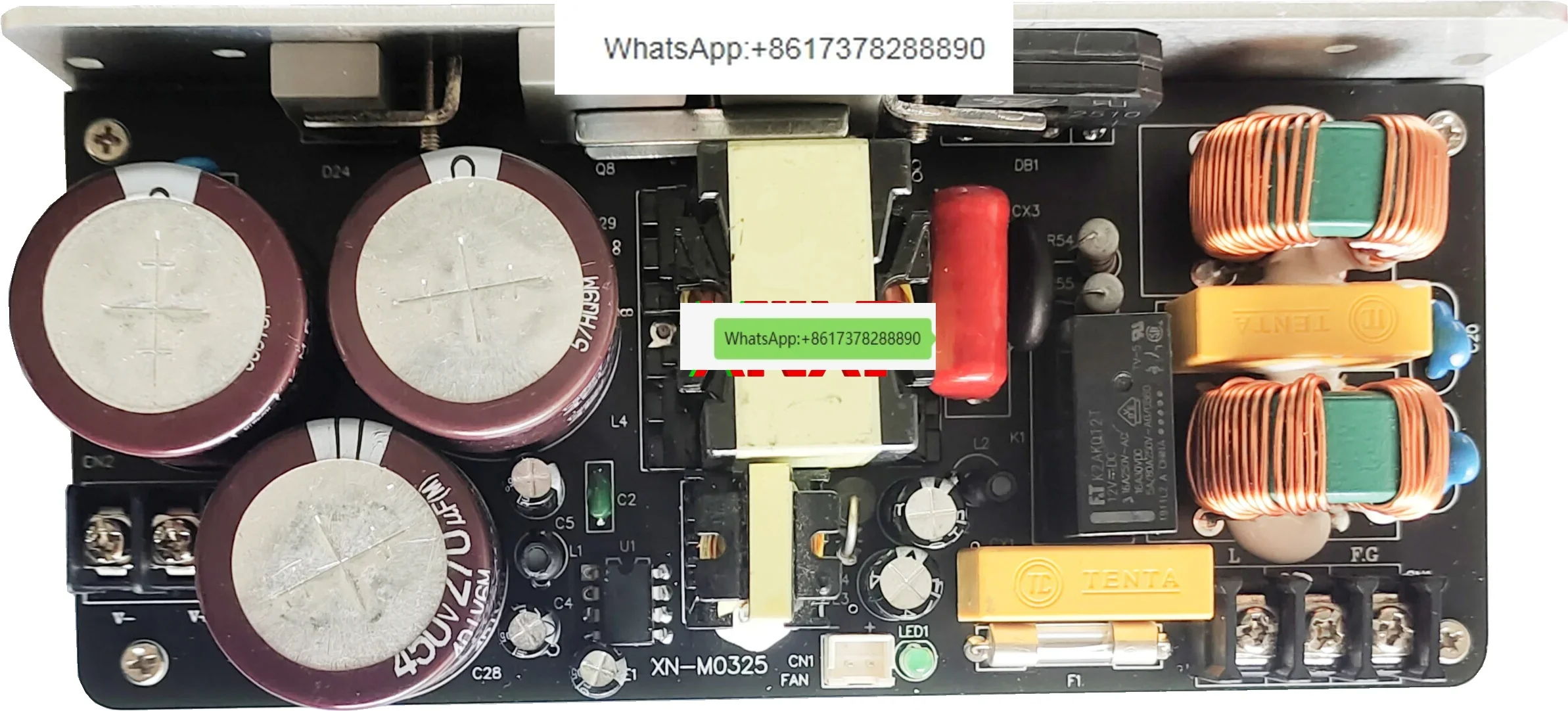 

1000W PFC Module, High Power AC-DCdpf Power Module, 100-240V to DC 380V, Small Size, High Efficiency