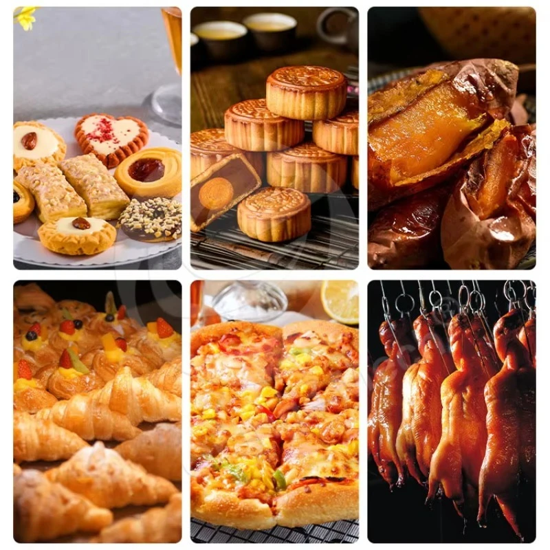 Rotate Rack 32 Tray Price Horno Rotativo Para Panaderia Bread Bake Machine Rotary Oven for Bakery