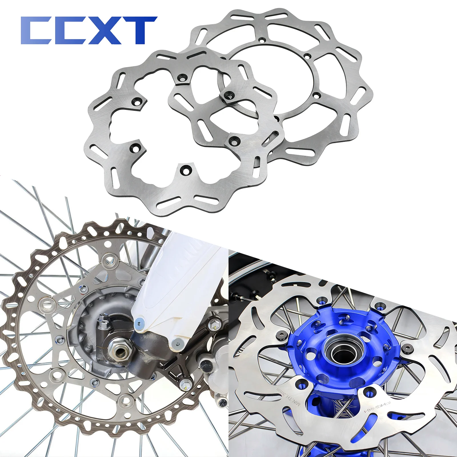 245mm 270mm Front Rear Brake Disc Rotor Disk For Yamaha YZ125 YZ250FX YZ450FX YZ125X YZ250X YZ250F YZ450F WR125 WR250F WR450F