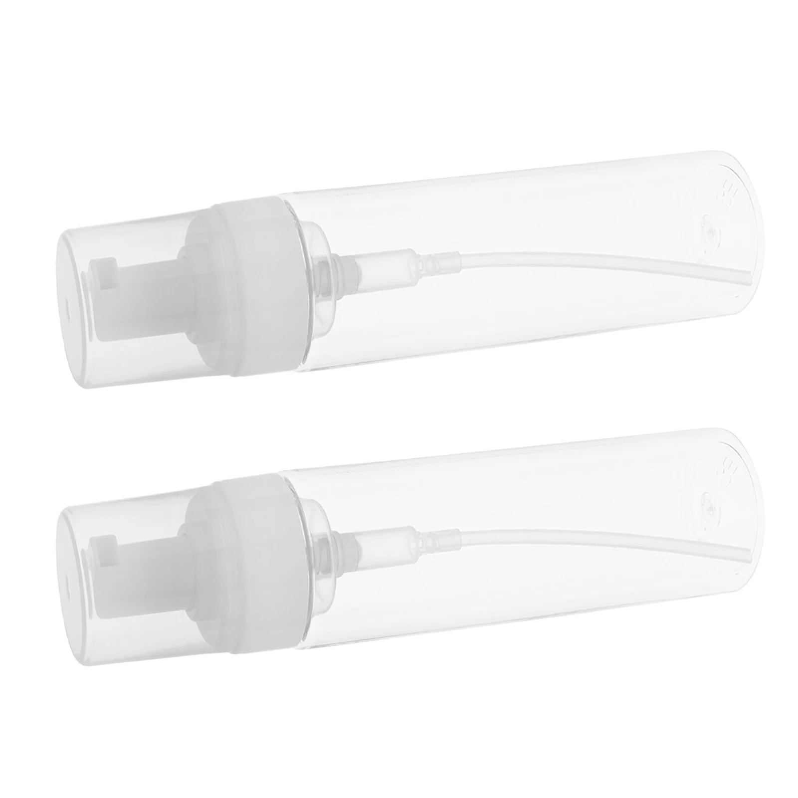 

2Pcs Foaming Pump Bottles Shampoo Dispenser Empty Travel Size Bathroom Hand Soap Refillable Containers Plastic