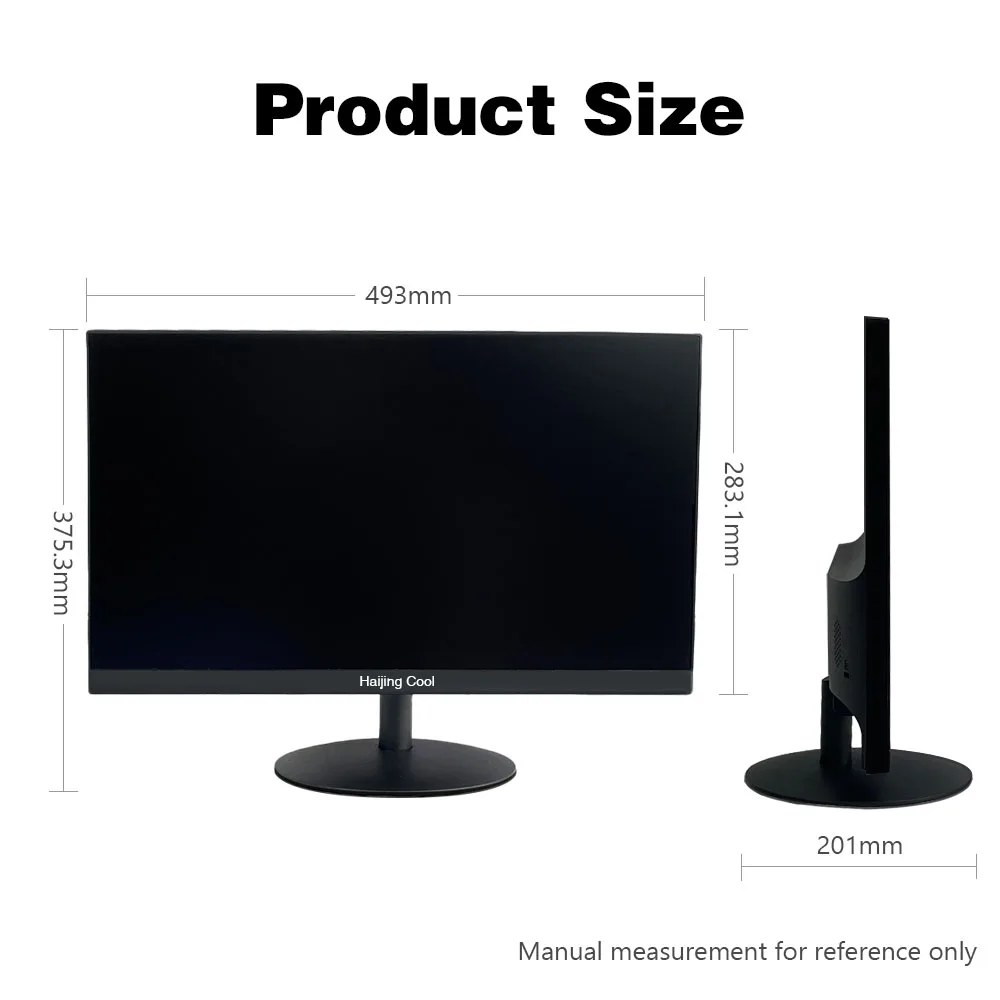 Imagem -06 - Polegada Monitor 75hz Display Led pc Ips hd Escritório Desktop Tela do Computador Painel Plano 22 1920*1080 Vga Hdmi-compatível 22