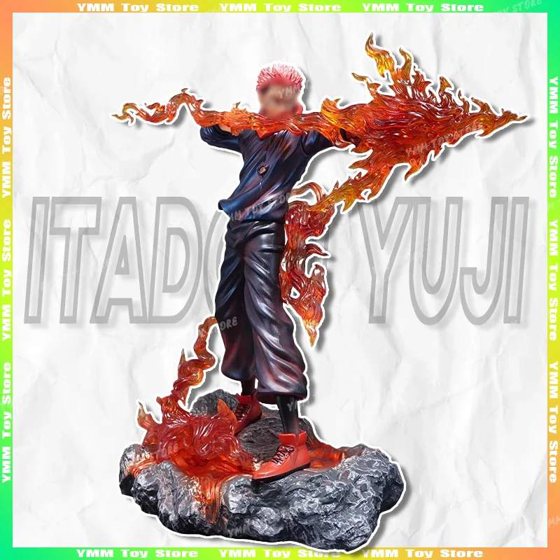 ملك المشدات نموذج Sukuna Yuji Itadori مجموعة جراج شخصيات الحركة الرسوم المتحركة الطرفية دليل سطح المكتب حلية أنيمي الهدايا اللعب