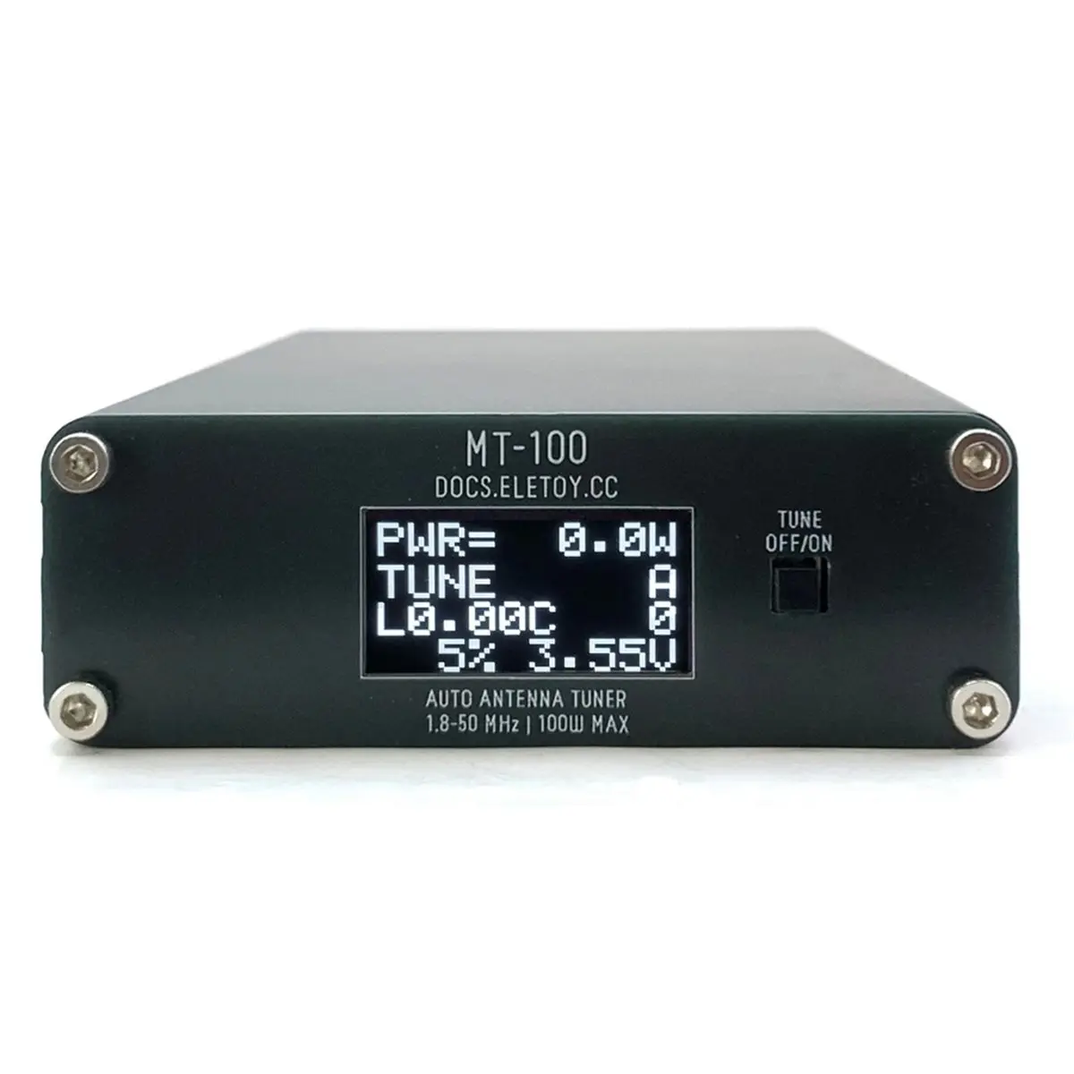 Promotion Upgraded MT100 1.8-50MHz 100W Automatic Antenna Tuner with 7L7C L-Type Matching Network for HAM Antennas
