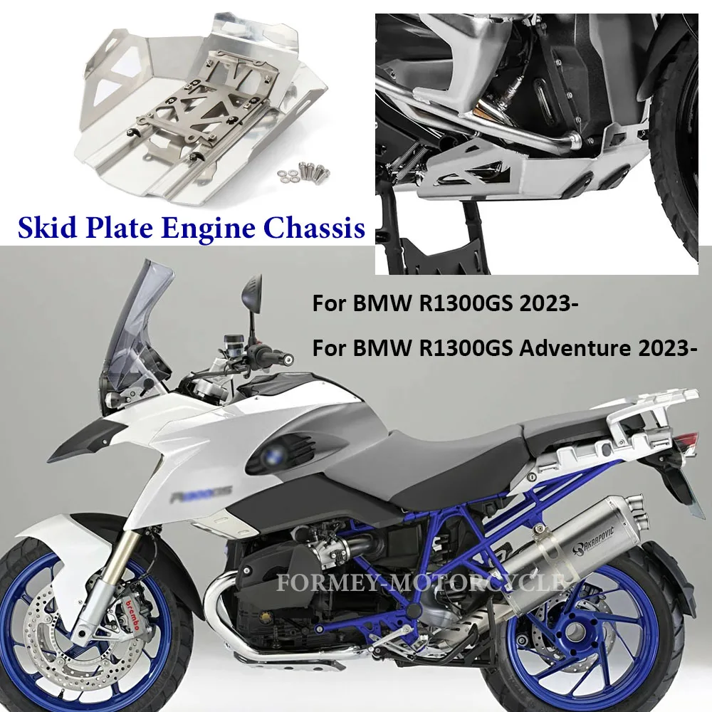 

NEW Motorcycle Skid Plate Engine Guard Chassis Protection Cover 2023 2024 2025 For BMW R1300GS R 1300 GS r1300gs Adventure