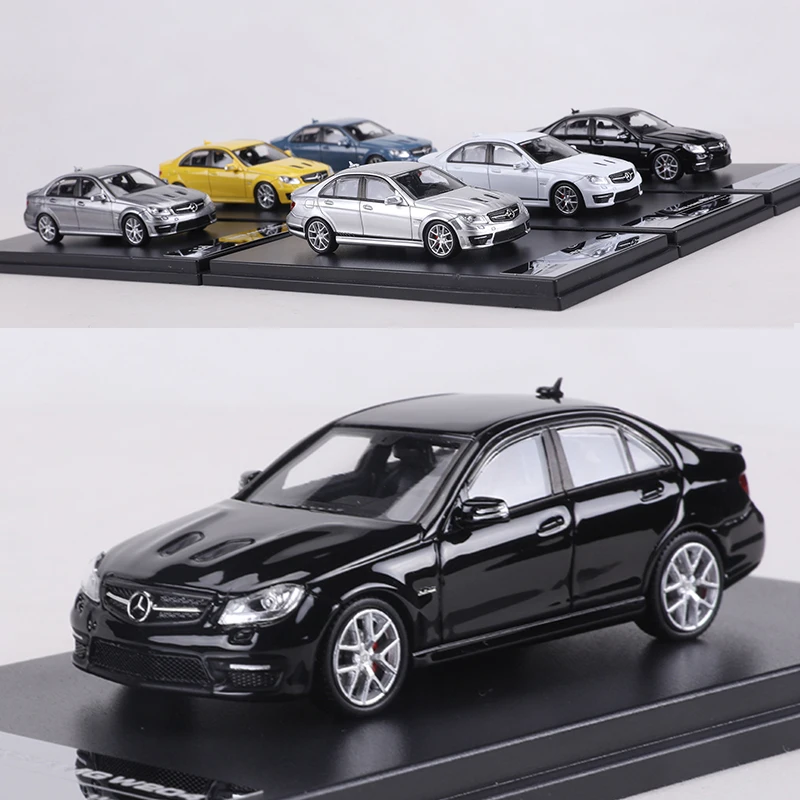 KING MODEL 1:64 C63 AMG W204 Alloy Model Car