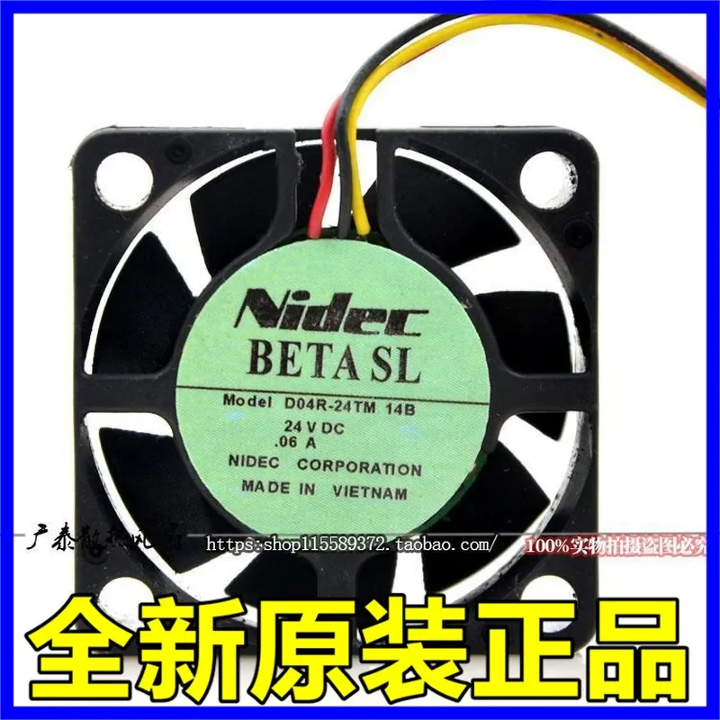 for Nidec D04R-24TM 14 4015 24V 0.06A Inverter Fan Signal Detection New Original