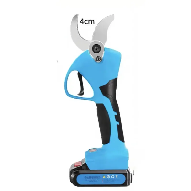 4CM ordless  21V Pruners Professional Cordless ElectricPruners with Lithium Battery
