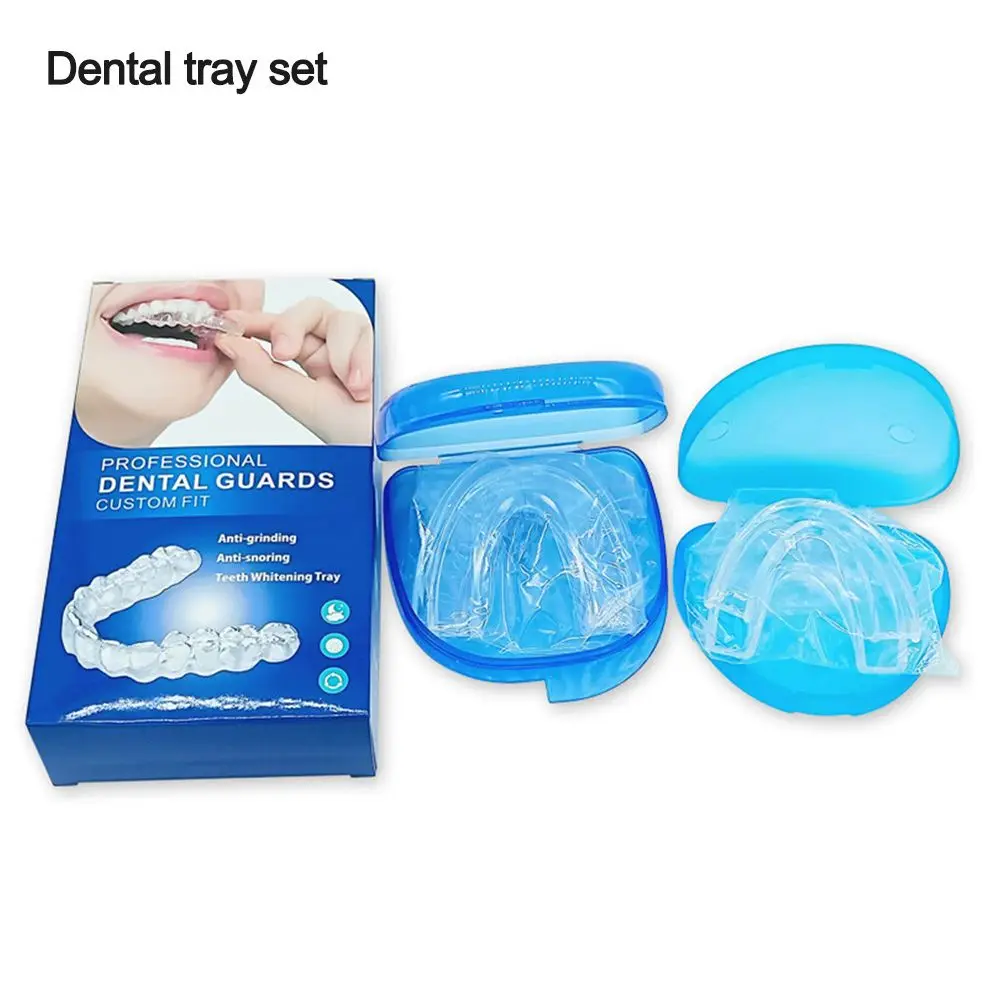 Mouthguard Thermoforming Tooth Box Oral Hygiene Stop Snoring Tray Bleach Night Mouthguard Teeth Whitening Orthodontic Box
