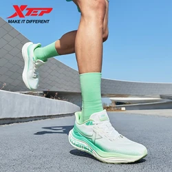 Xtep VOZMAX SE Running Shoes for Men 2025 Summer Lightweight Shock-absorbing Breathable Mesh Casual Jogging Shoes 875219110004