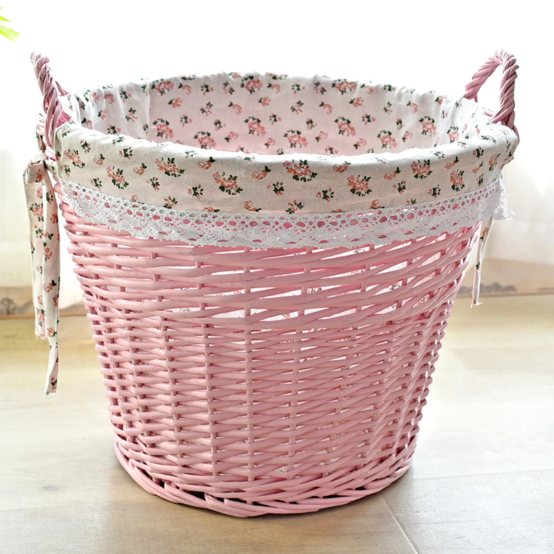 

Stylish Hot Air Balloon Laundry Hamper, Woven Rattan Storage Basket with Handles, Multi-Functional Clutter Organizer for Bedroom