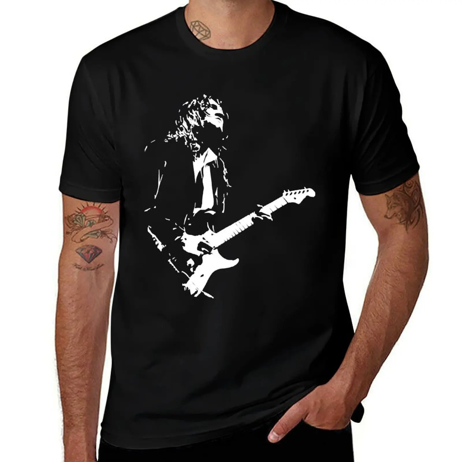 

John Frusciante T-Shirt cotton t shirts man 100% printed t shirts for man T-Shirt