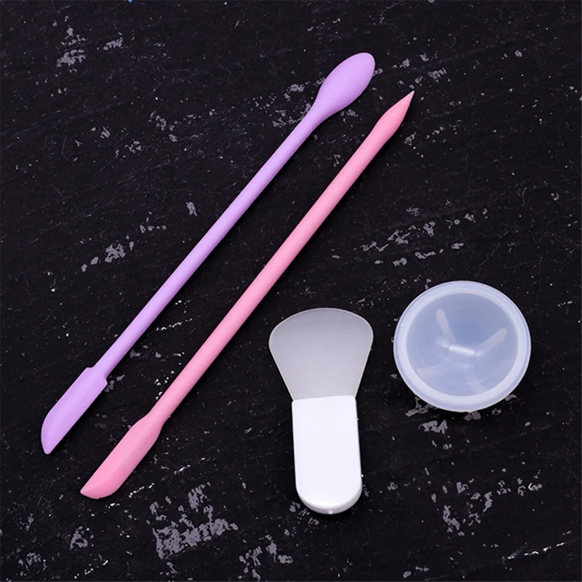 N18R Wax Seal Stirring and Mixing Tool Silicone Cleaning Tool for Making Wax Seals, Colorful DIY Candles
