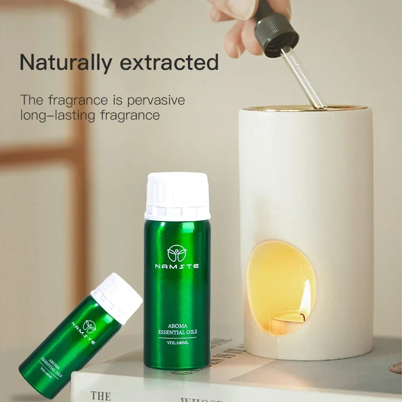 

Namste 100ML Room Fragrance Diffuser for Home Air Freshener Scenting Device Air Purifier Humidifier Car Essential Oil Refil