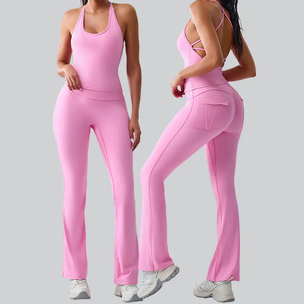 2PCS Sports Bra Fit… - image