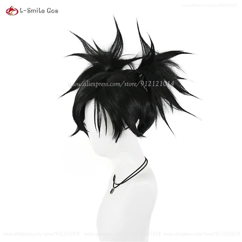 أنيمي Chosoo شعر مستعار تأثيري أسود قصير Choso الباروكات تأثيري أنيمي شعر مستعار Gojo Satoruu Fushiguroo Megumii Itadori Yujii Yuta Togee شعر مستعار