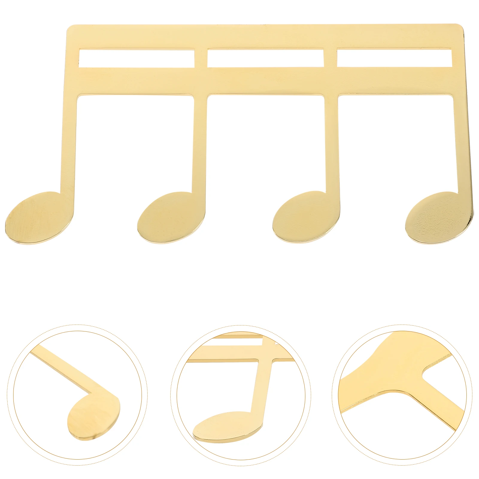 

2Pcs Portable Music Score Clip Heavy Duty Iron Book Clamp for Holding Open Music Sheets Notebooks Magazines Non Slip Long Term