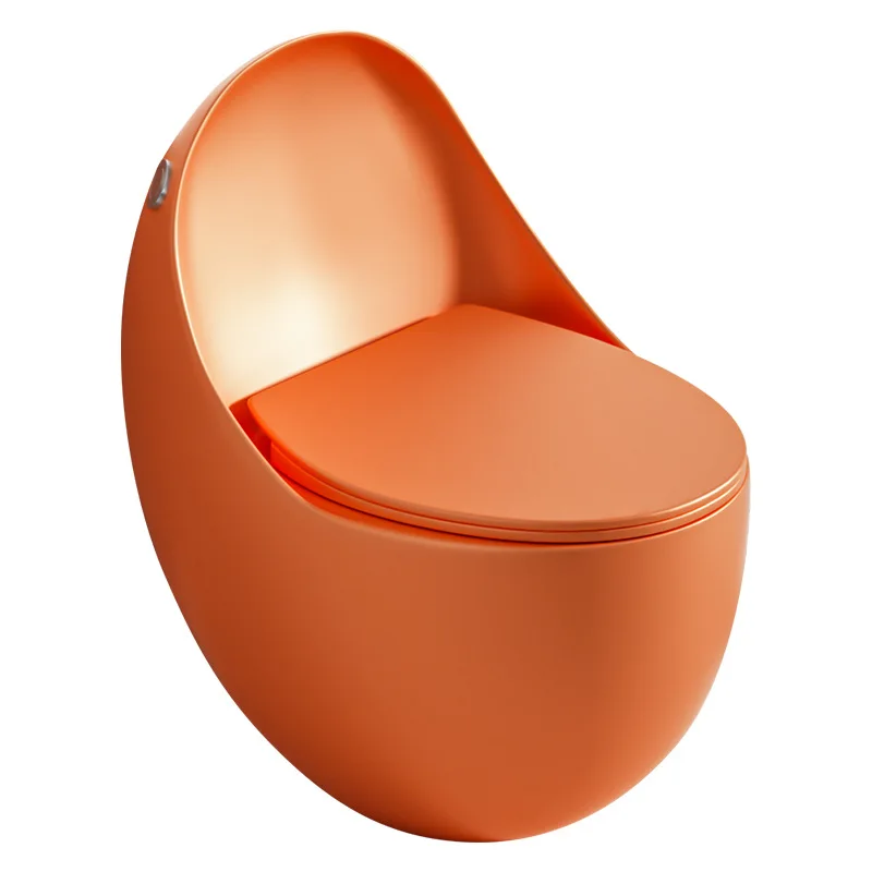 

New household toilet creative personality egg round