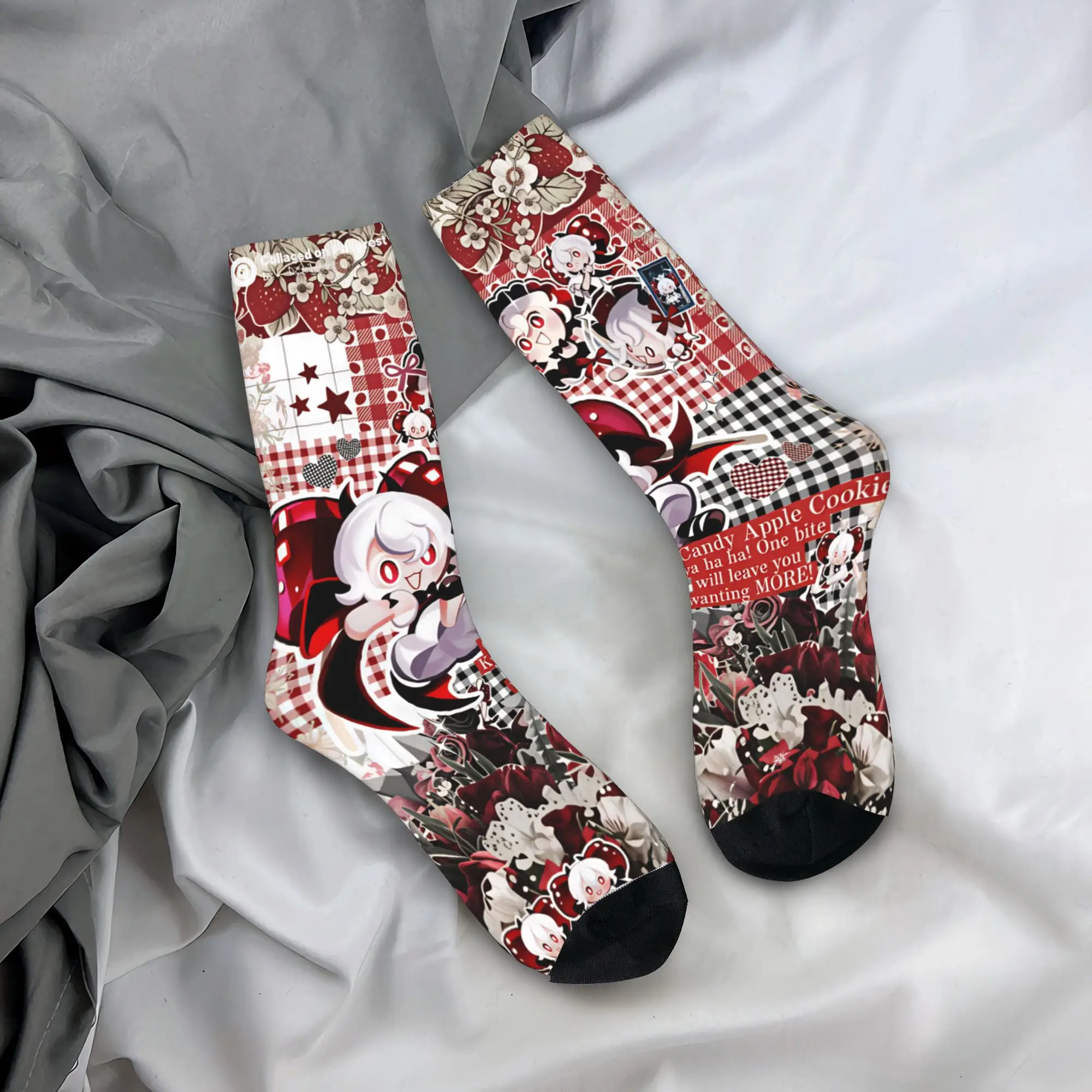 Shadow Milk  (20) Socks Cookie Run Kingdom Non Skid Stockings Women Men Comfortable Cycling Socks Autumn Modern Custom Socks