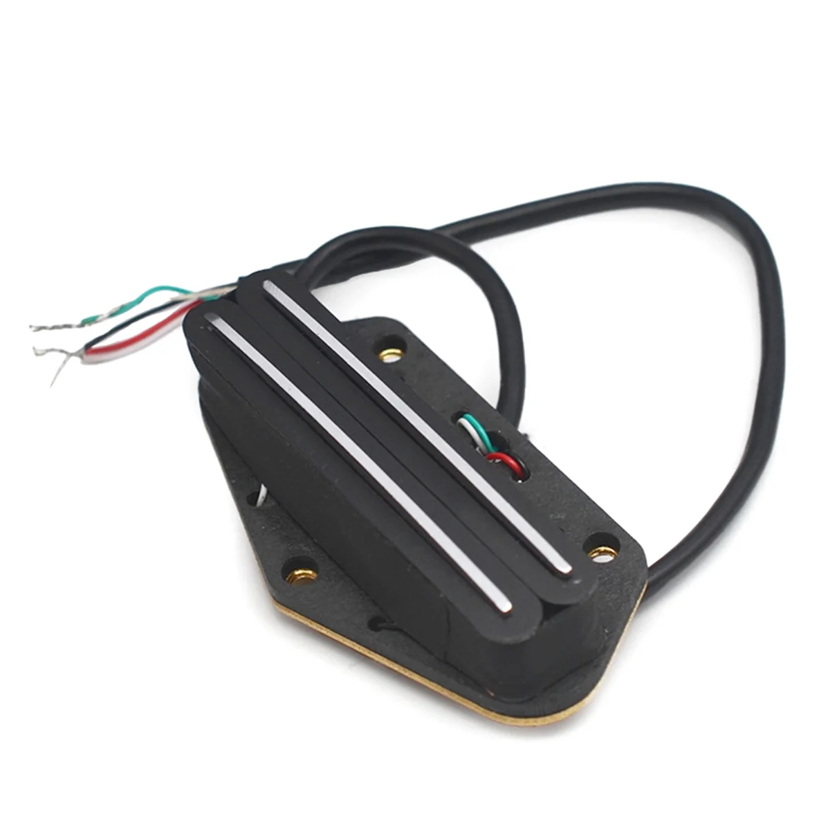 Abmo 6 captador de guitarra quente duplo trilhos captador mini ponte captador para guitarra tele