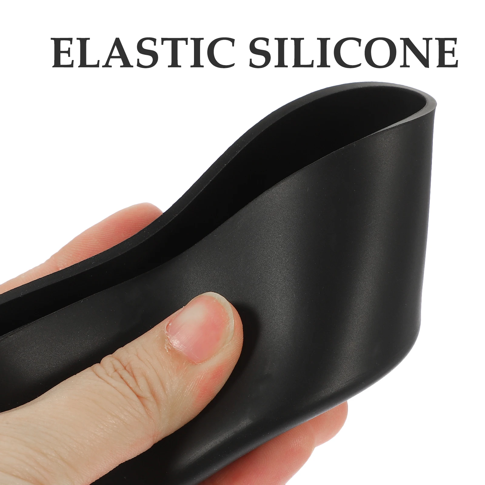

2Pcs Silicone Non Sleeve Retractable Collapsible Water Bottle Boot Cover Glass Cup Bottom Protector Heat Insulated Wear