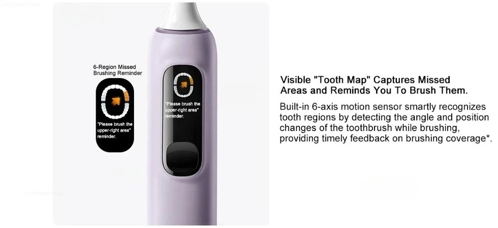 Xiaomi Oscillation Electric Toothbrush Pro,Smart 4 Modes,IPX8 Waterproof Sonic Vibration Toothbrushes,180-day Battery Life