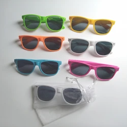 Multi-colored sunglasses for adult party, free personalization, wedding parties for guest photos, 50 pieces, high quality