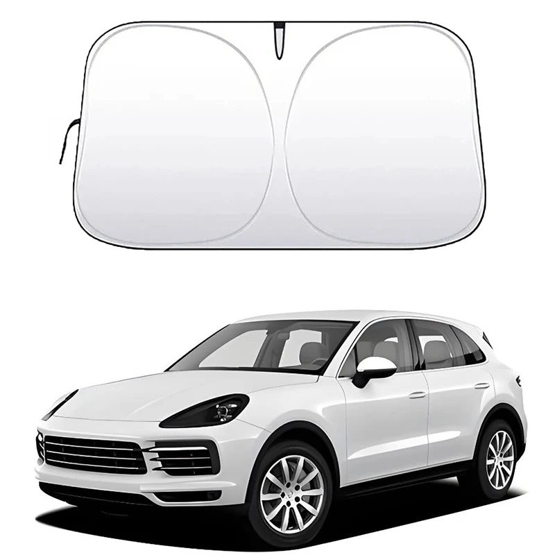 

Car Window Sunshade Cover Sun Shade Windshield Visor Protector Windscreen For Porsche Cayenne 955 957 958 9PA 92A Turbo S GTS