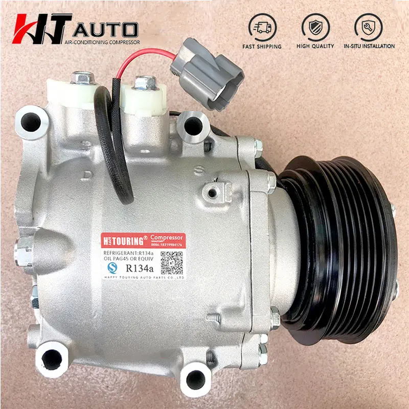 

TRS090 ac compressor For honda civic L4 1.7 2001 2002 38810PLAE01 38810PLMA11 38810PLC006 38810-PLM-A12 3654 77599 3664 1Pin