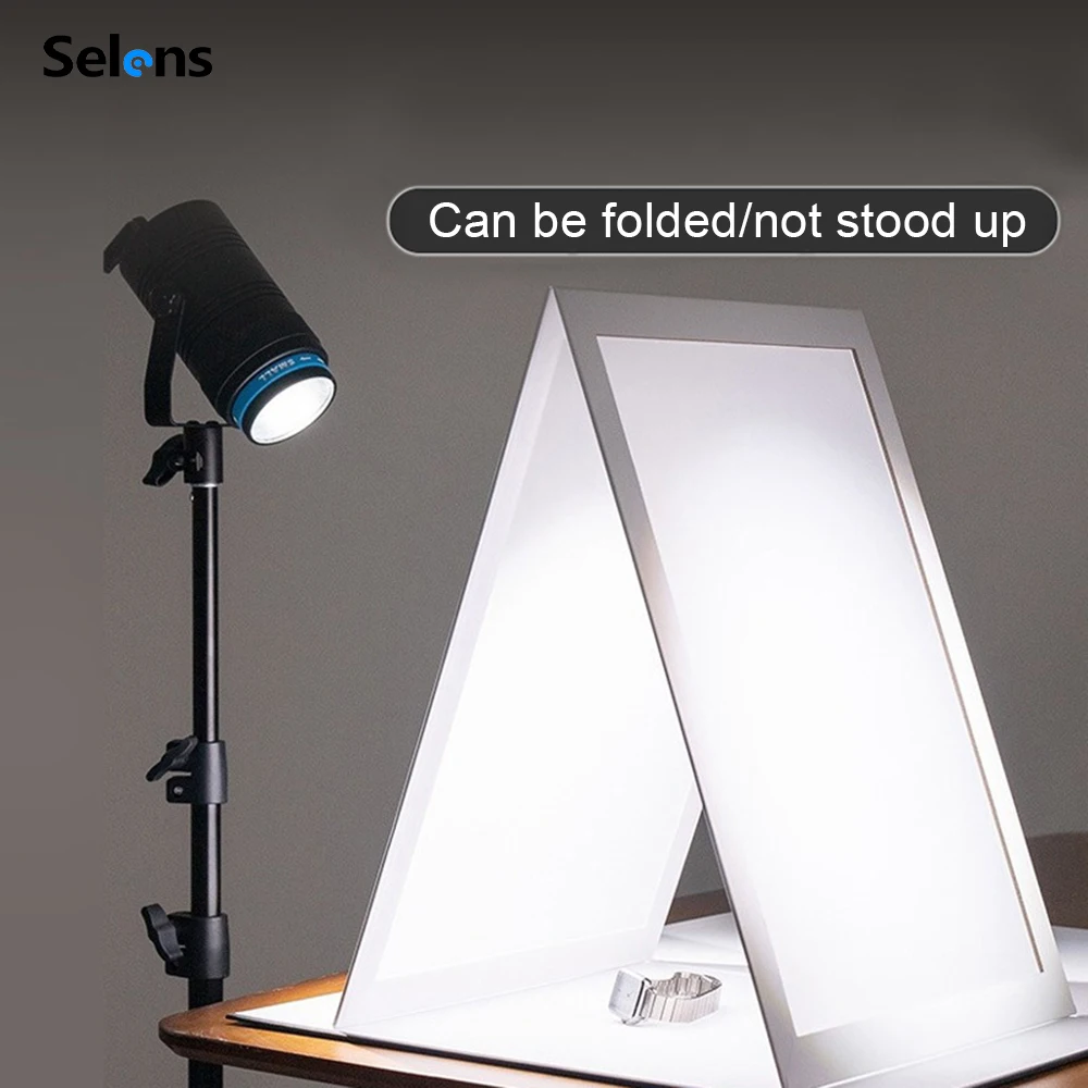 موزع سيلينز متعدد الوظائف للتصوير الفوتوغرافي، دعائم شاشة ناعمة قابلة للطي، ضوء ناعم لمجوهرات كونترتوب ورق الكبريتيك