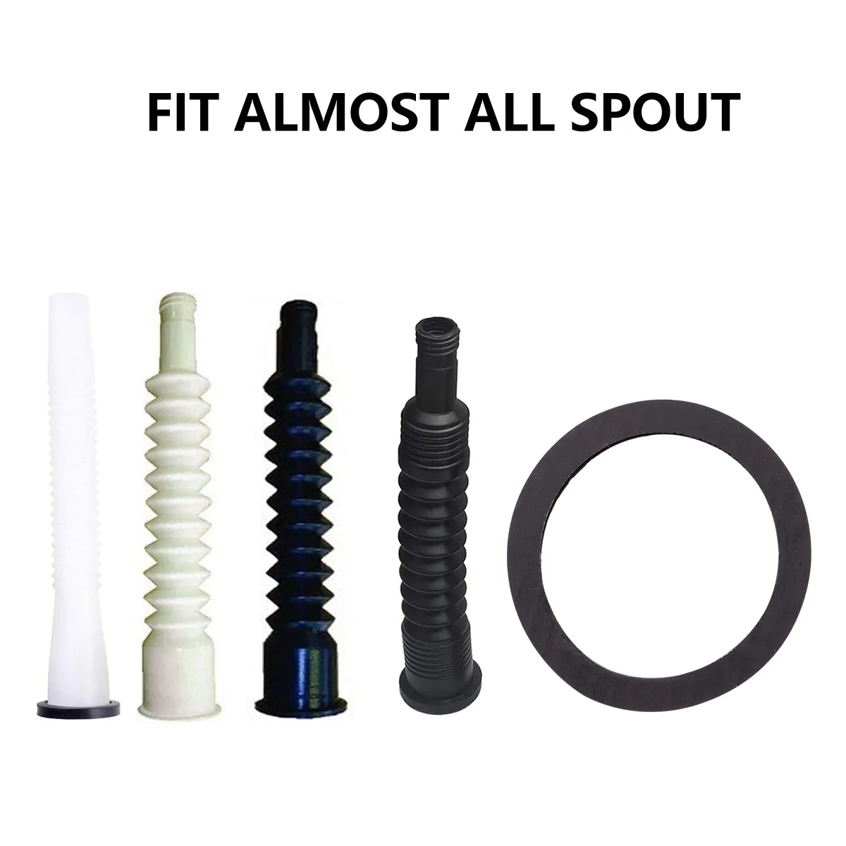

3 Pcs Simple Rubber Gasket Replacement Gaskets Easy to Install Tank Nozzle Parts