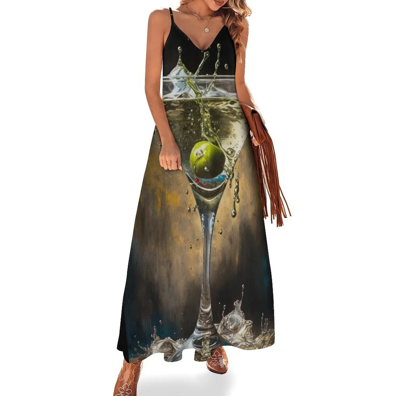 

Dirty Martini Sleeveless Dress Dresses dress summer 2024 women ladies dresses for special occasions Women's summer suit