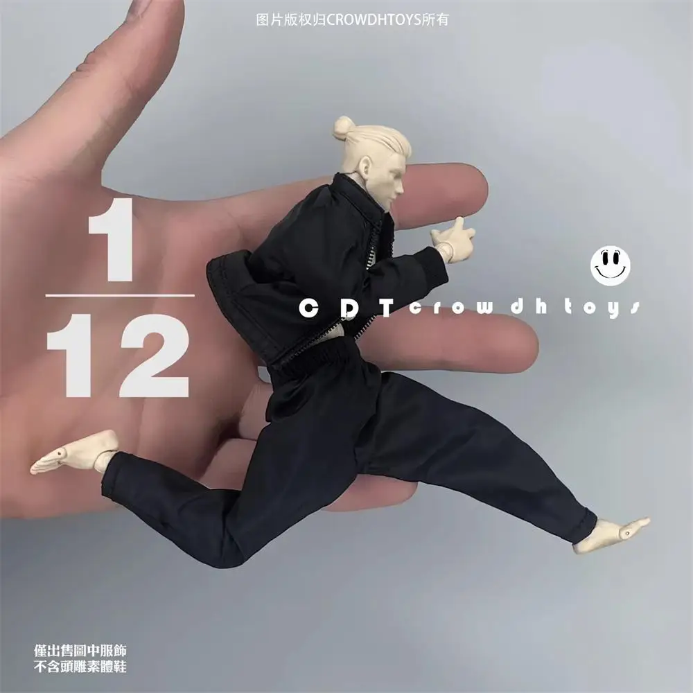 

1/12th Fashion Trendy Modern Coat Female Pant Toys Model Not Real Accessories For 6" Doll Ant Figure Scene Component DIY 3ATOYS