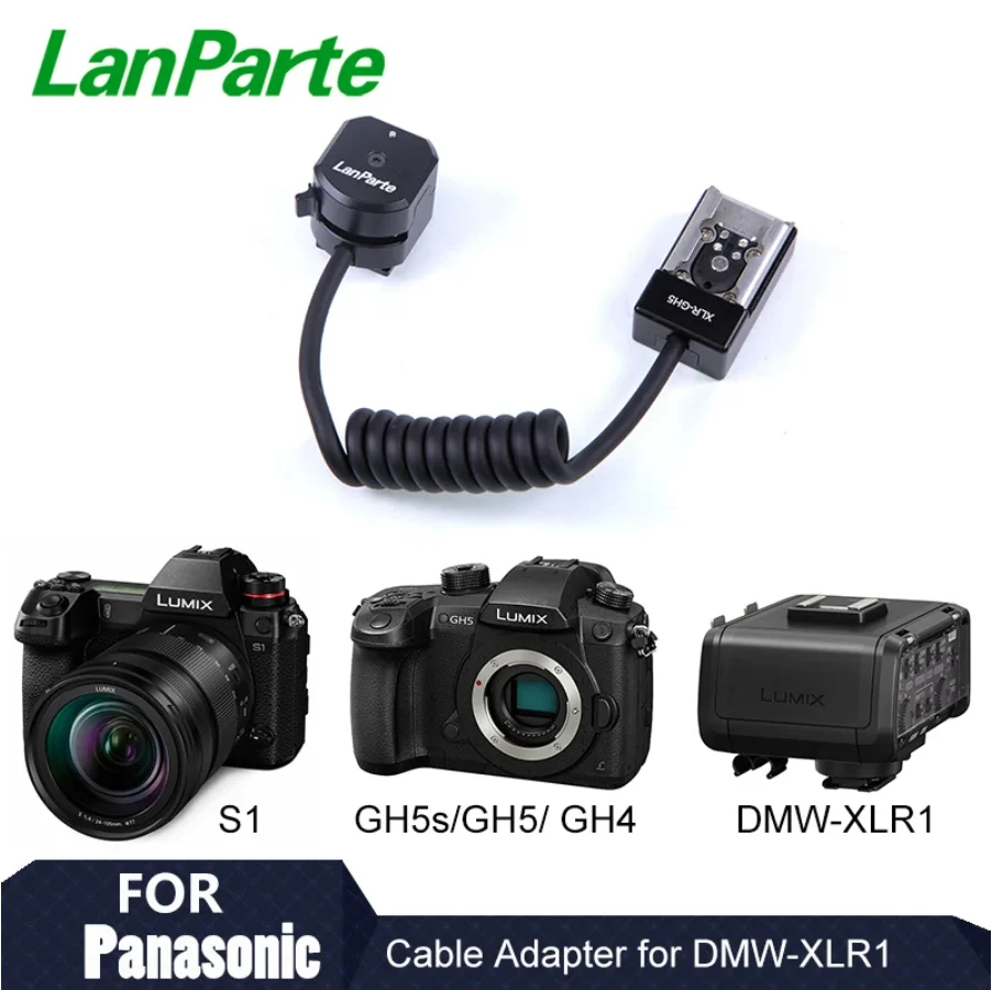 Lanparte ケーブルアダプター 「DMW-XLR1 専用」 Lanparte オーディオ アダプター ケーブル DMW-XLR1 マイク アダプター