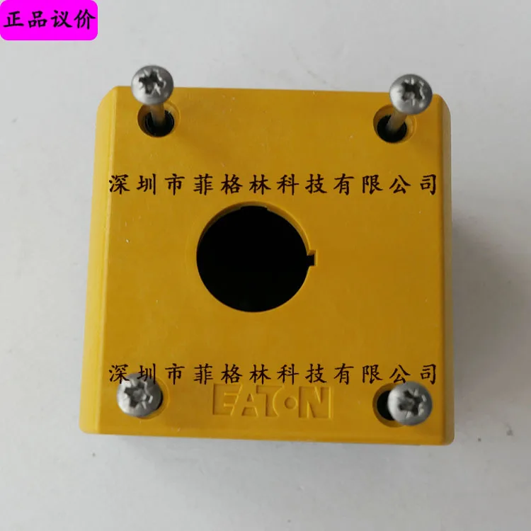 

2025 [Физическая фотография] M22-I1 Eaton EATN Желтая кнопочная распределительная коробка для одного человека с одним отверстием