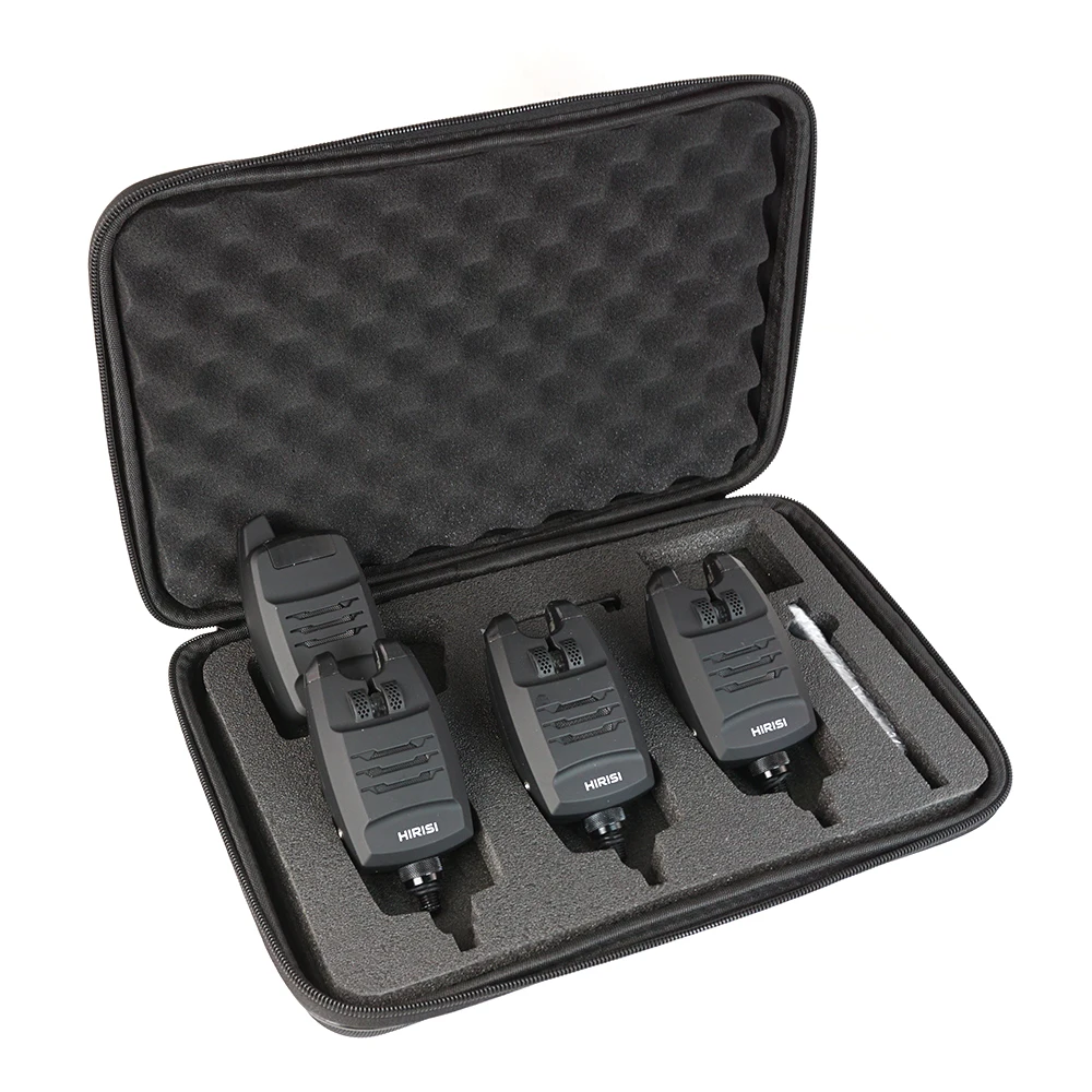 

Hirisi Wireless Carp Fishing Alarm Set 1+3 Set Waterproof Bite Alarm Indicator Carp Fishing Tackle B1228 Fishing Accessories