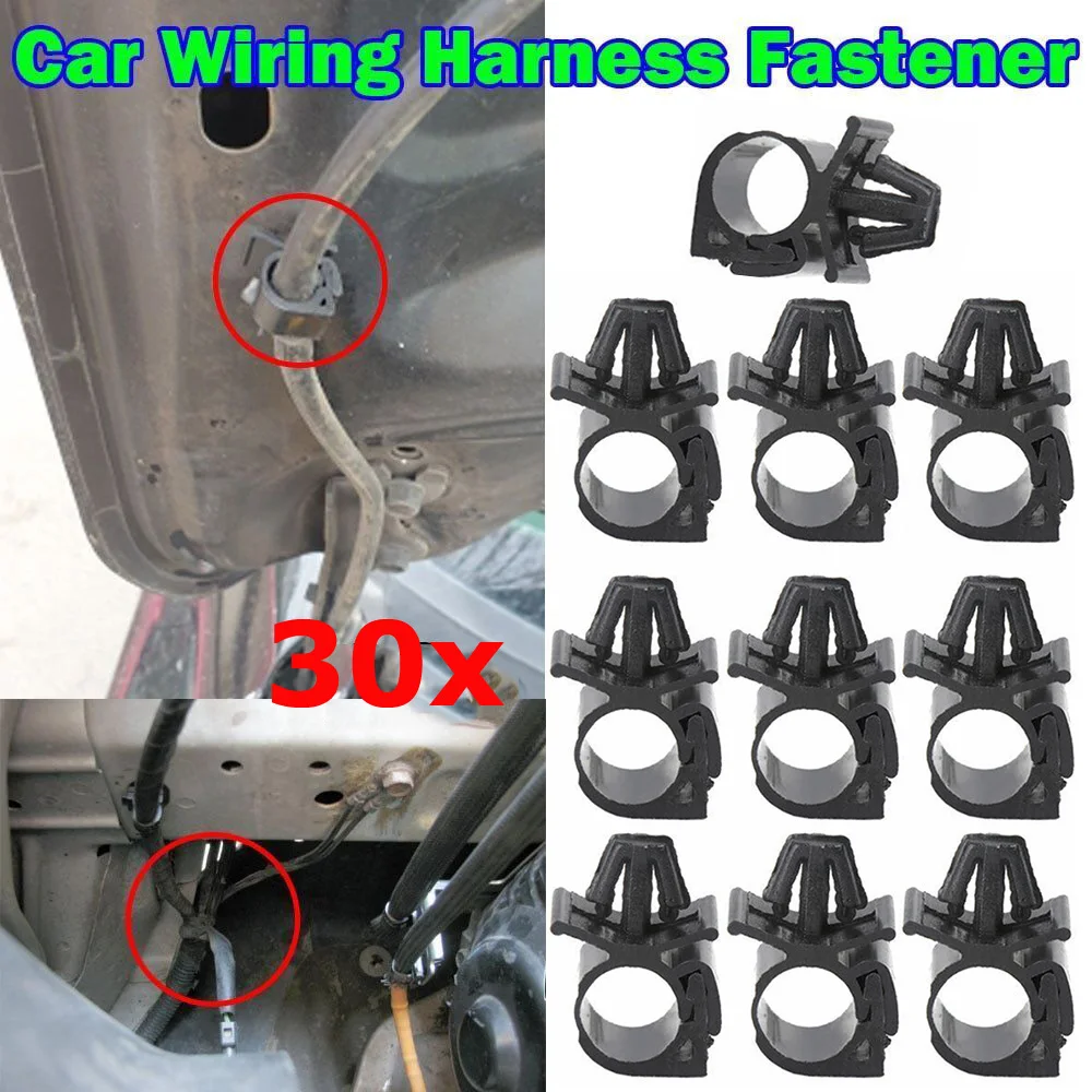 Engine Bay Wire Clip Car Wiring Harness Fastener For Car Repair Maintenance Factory Specification Matching For Most Cars Trucks