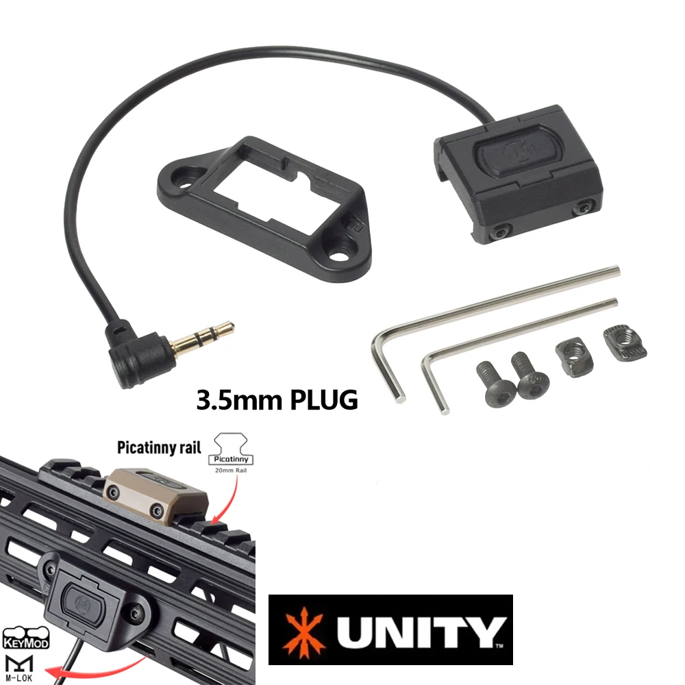 UNITY Picatinny SL Light Laser Button Ferndruckschalter für Surefire M300 M600 2.5 3.5 SF Crane Plug NGAL – Detail 4